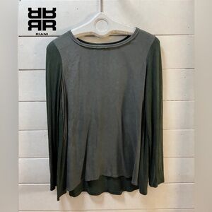 RIANI Long Sleeve Top Green – Size 10